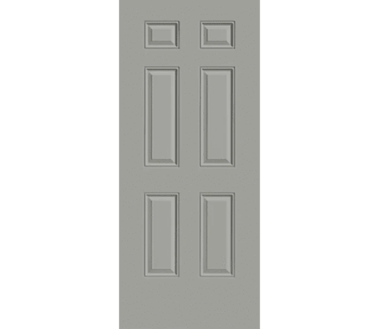 Cedar Rapids 6 Panel Steel Entry Door