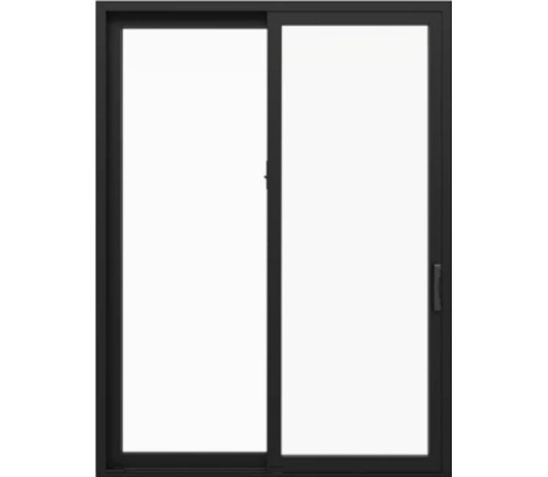 Cedar Rapids Pella Impervia Fiberglass Sliding Patio Door