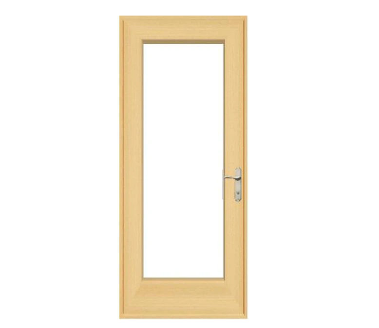 Cedar Rapids Pella Lifestyle Series Wood Hinged Patio Doors